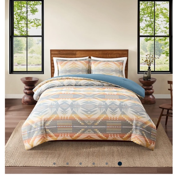 Pendleton Multicolor Geometric Comforter Set - Picture 1 of 7
